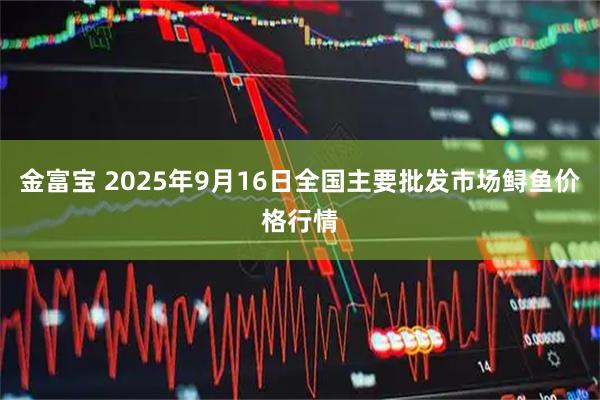 金富宝 2025年9月16日全国主要批发市场鲟鱼价格行情