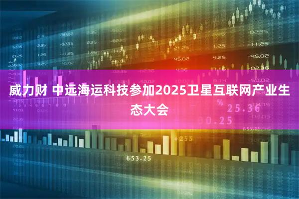 威力财 中远海运科技参加2025卫星互联网产业生态大会