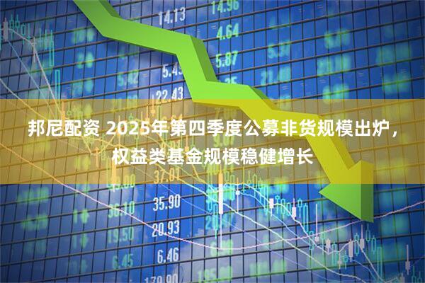 邦尼配资 2025年第四季度公募非货规模出炉，权益类基金规模稳健增长